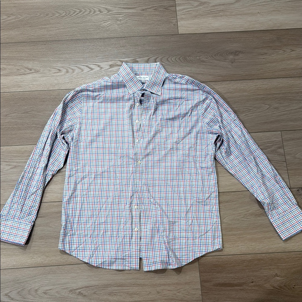 Peter Millar button down colorful pattern